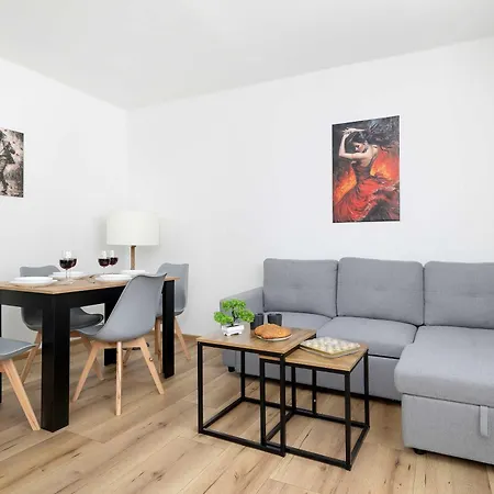 Modern With Balcony And Place For Remote Work By Renters Apartman