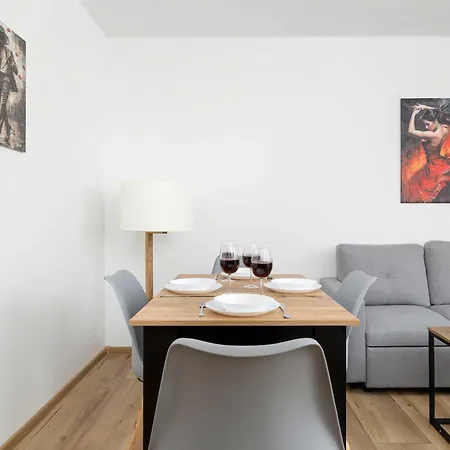 Modern With Balcony And Place For Remote Work By Renters * Bielsko-Biała