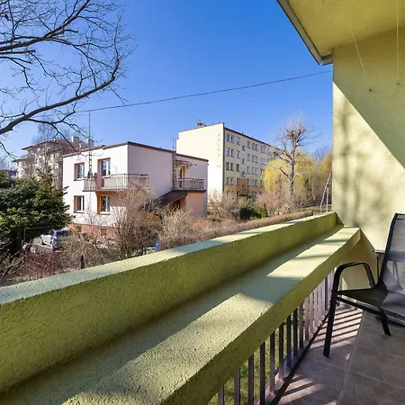 Modern With Balcony And Place For Remote Work By Renters * Bielsko-Biała